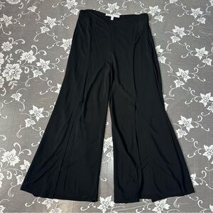 & Other Stories High Waisted Wide Leg Split Hem Crop Pants Sz 6